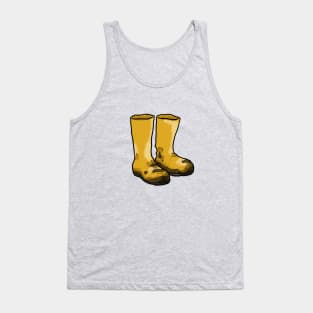 muddy garden boots Tank Top